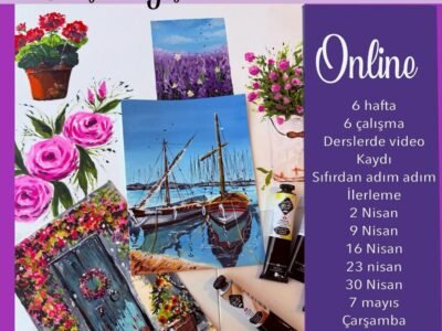AKRİLİK KURSU – 1. SEVİYE