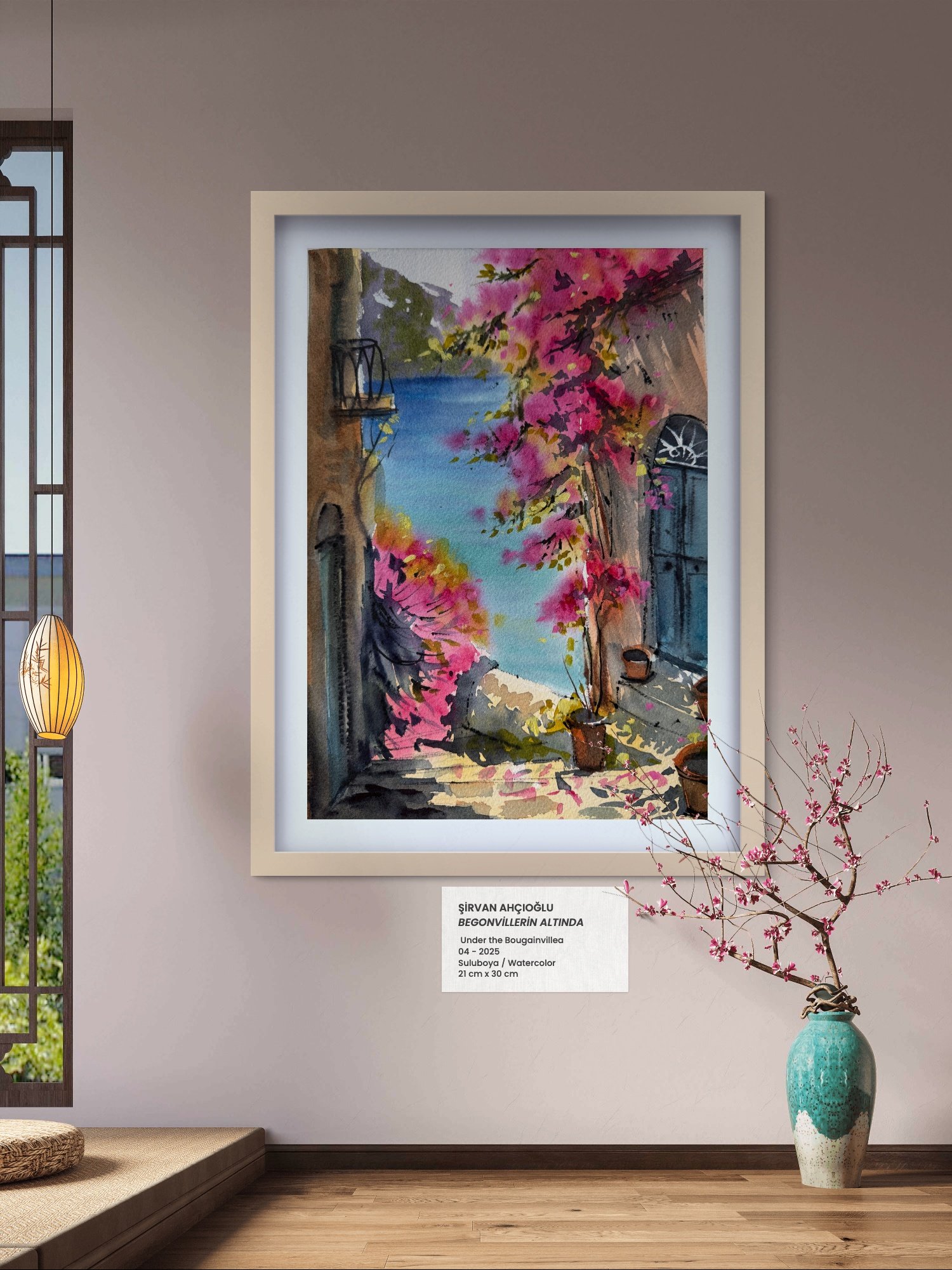 begonvillerin altında 1