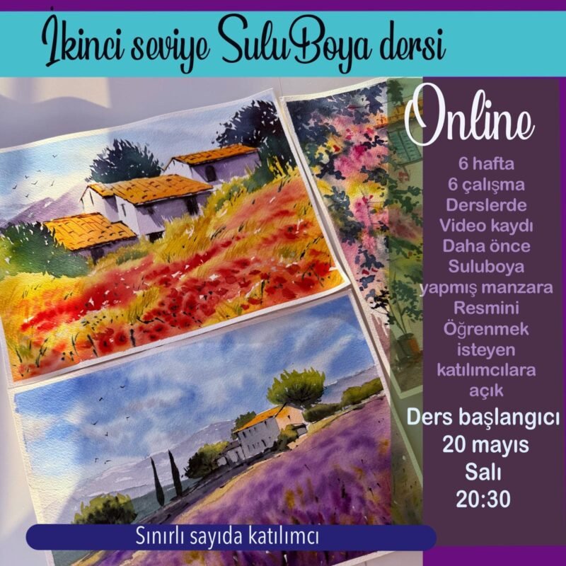 renk güncesi bysirvan suluboya dersi