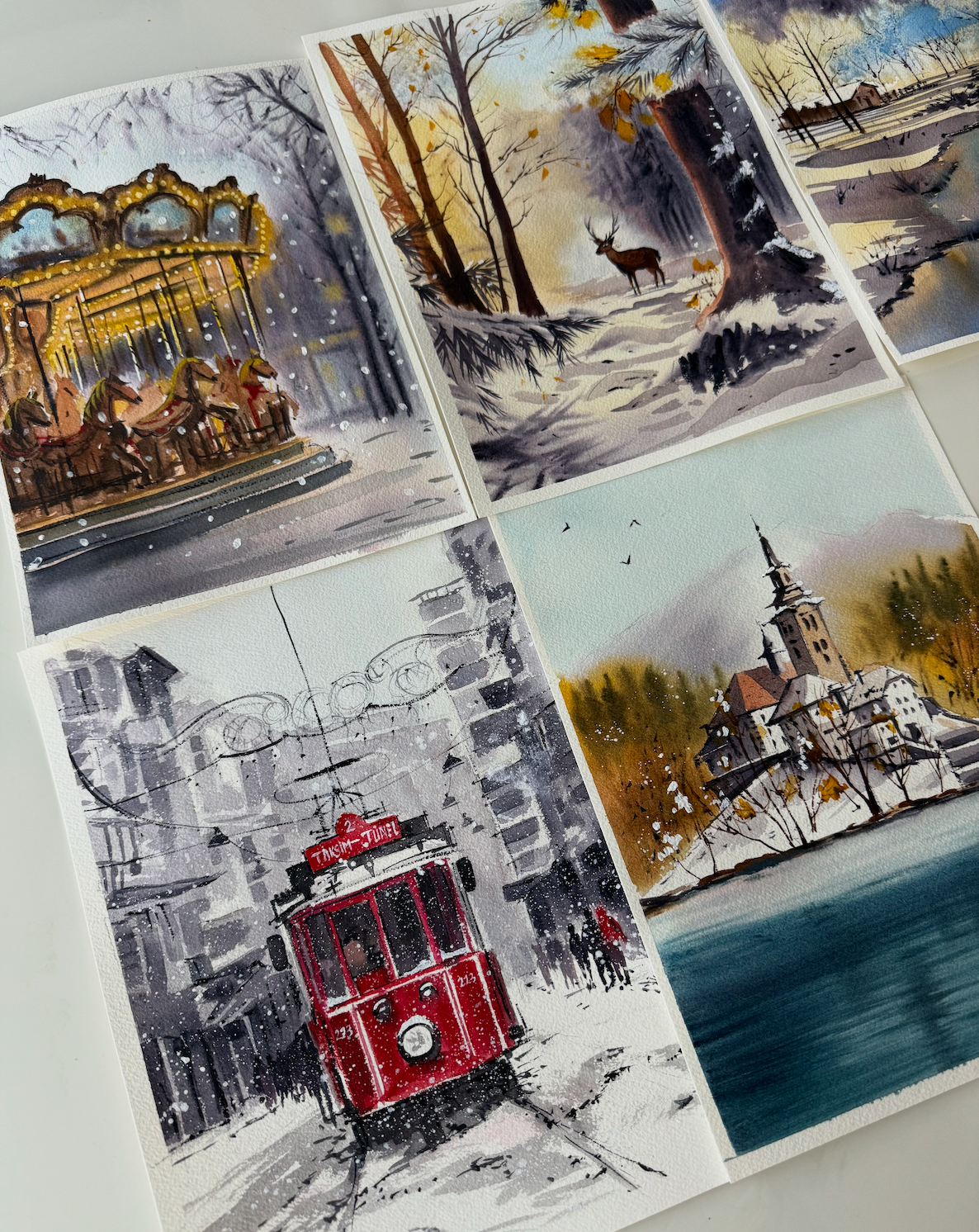 renk terapisi kış